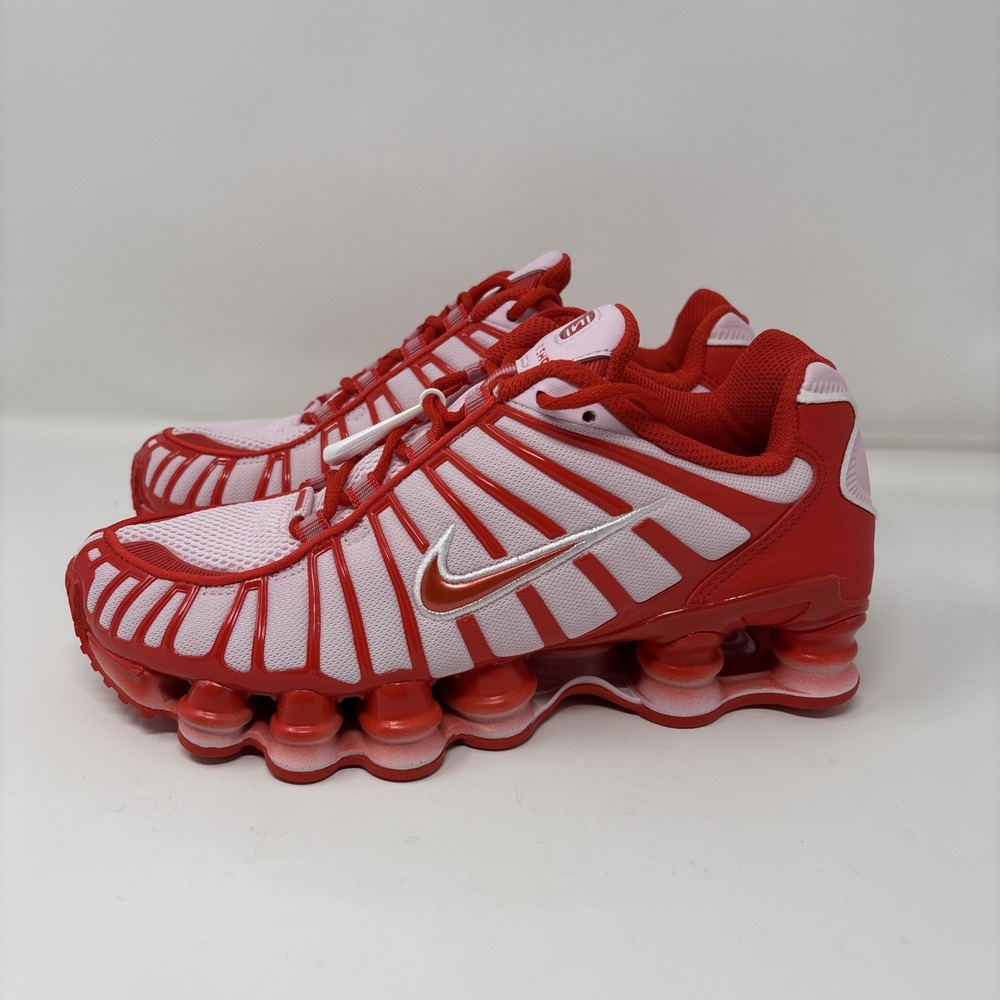 Nike Shox TL GS, Pink Foam Habanero Red, IQ5090 663, Sz6Y/7.5W